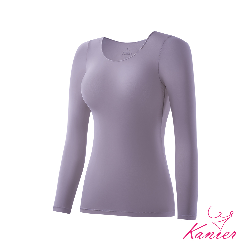 【Kanier卡妮兒】超膜！輕巧鎖溫美膚衣【9301紫色 L / XL】