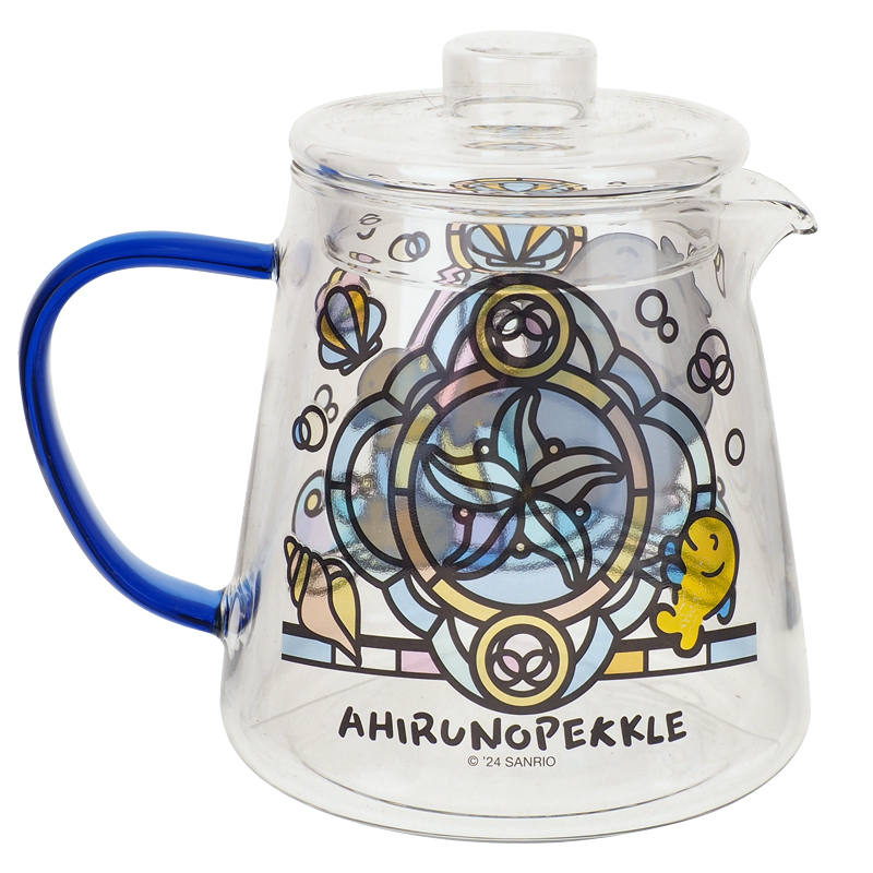 Ahiru no Pekkle  彩繪風玻璃壺 400ml 9-7933-8