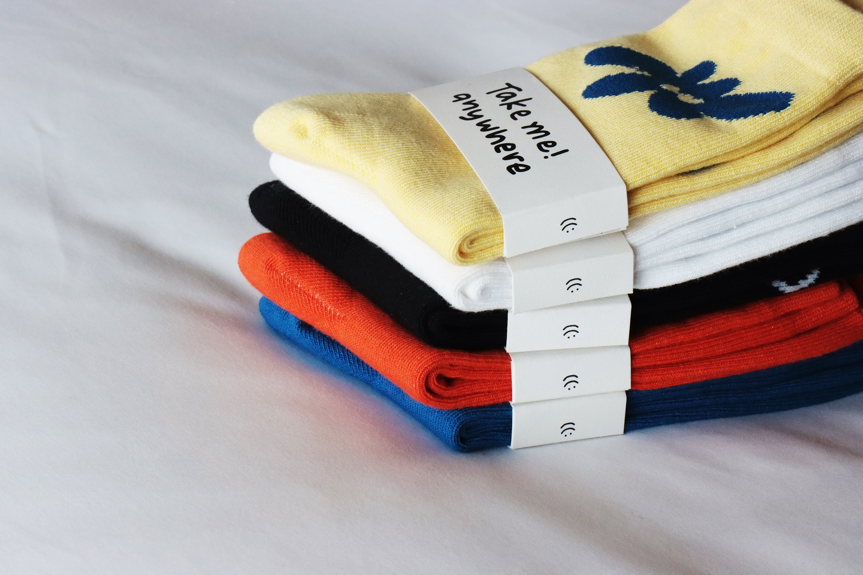 【To Smile】 花朵織紋襪