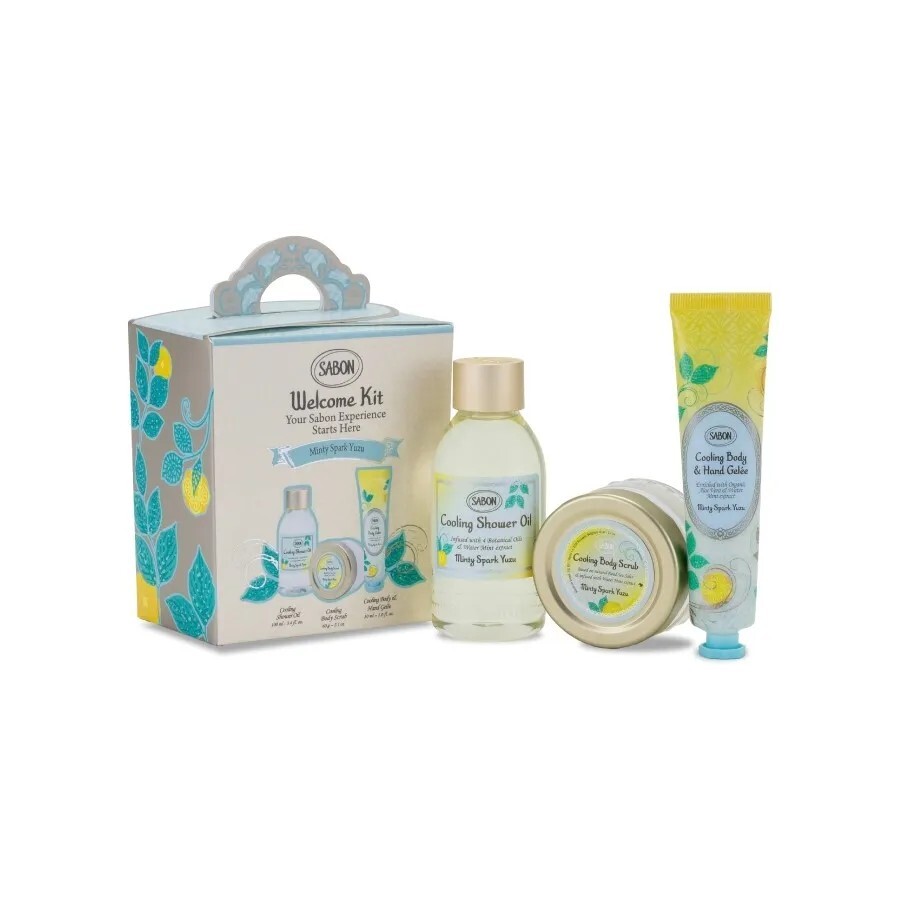 Sabon 冰感柚子Minty Spark Yuzu禮盒體驗套裝