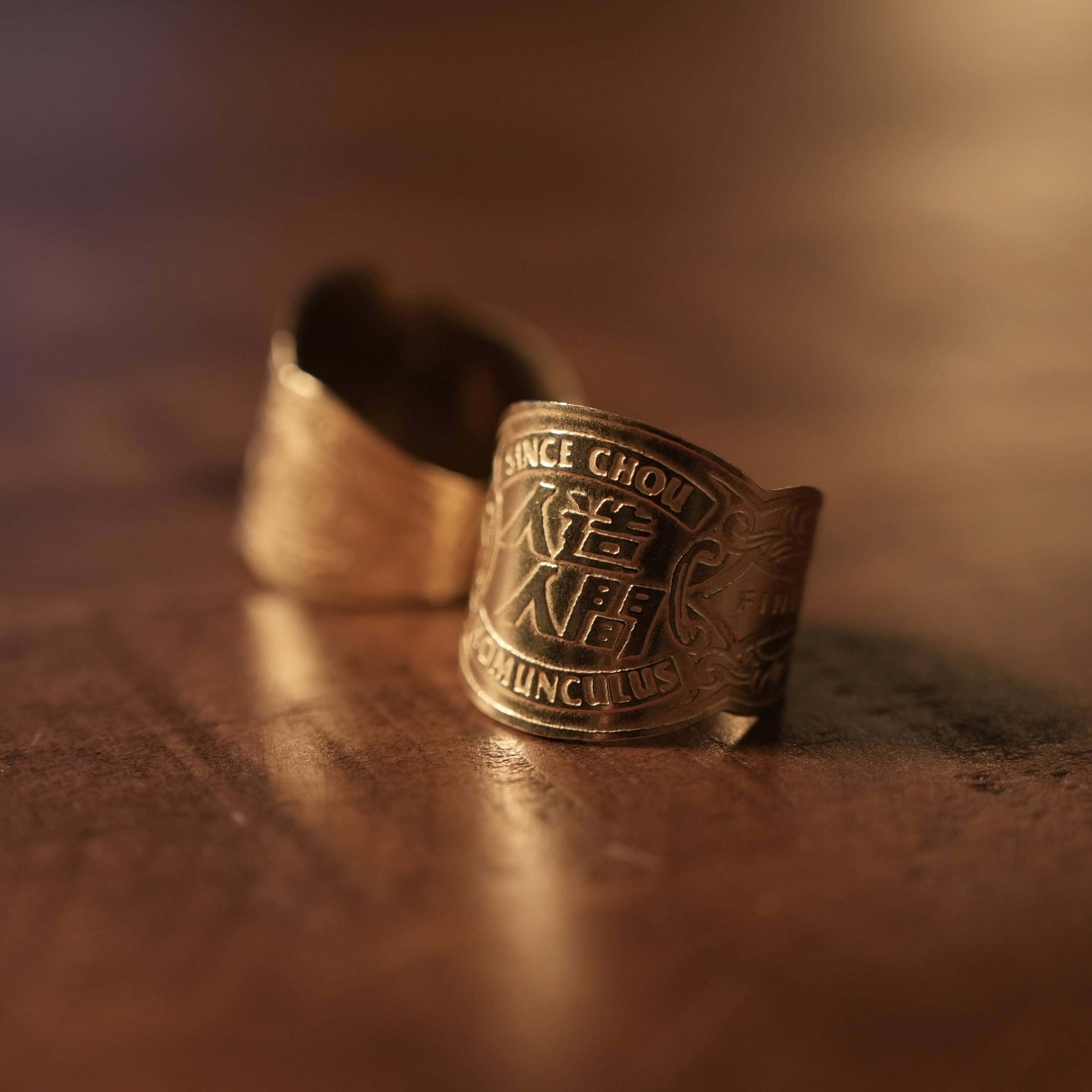 【周自從 Since Chou】人造人間 方巾扣/戒指