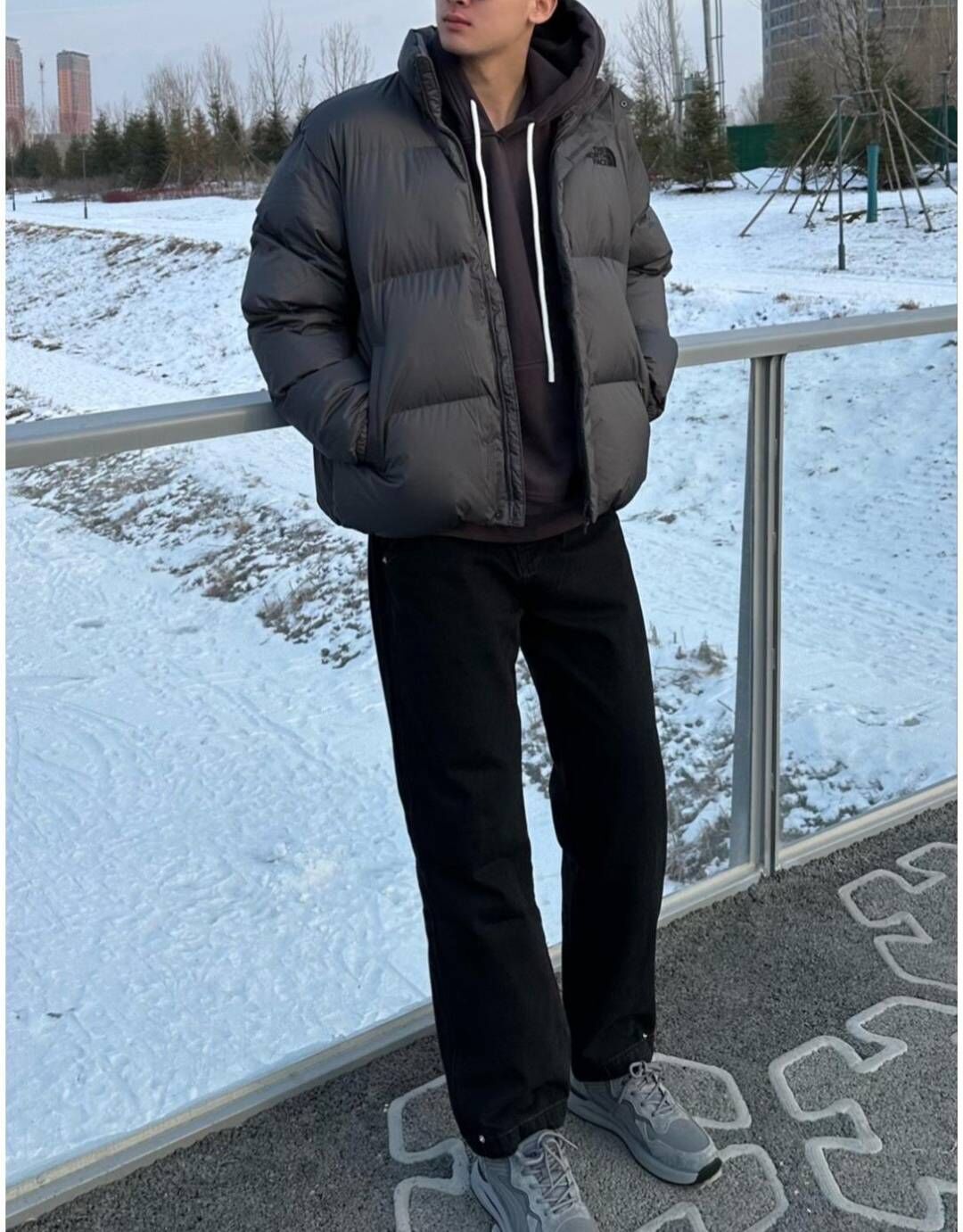 【代購】🧥 THE NORTH FACE ON BALL HOODIE 北臉白標 連帽羽絨外套 NJ3NQ50｜輕盈保暖 × 經典百搭