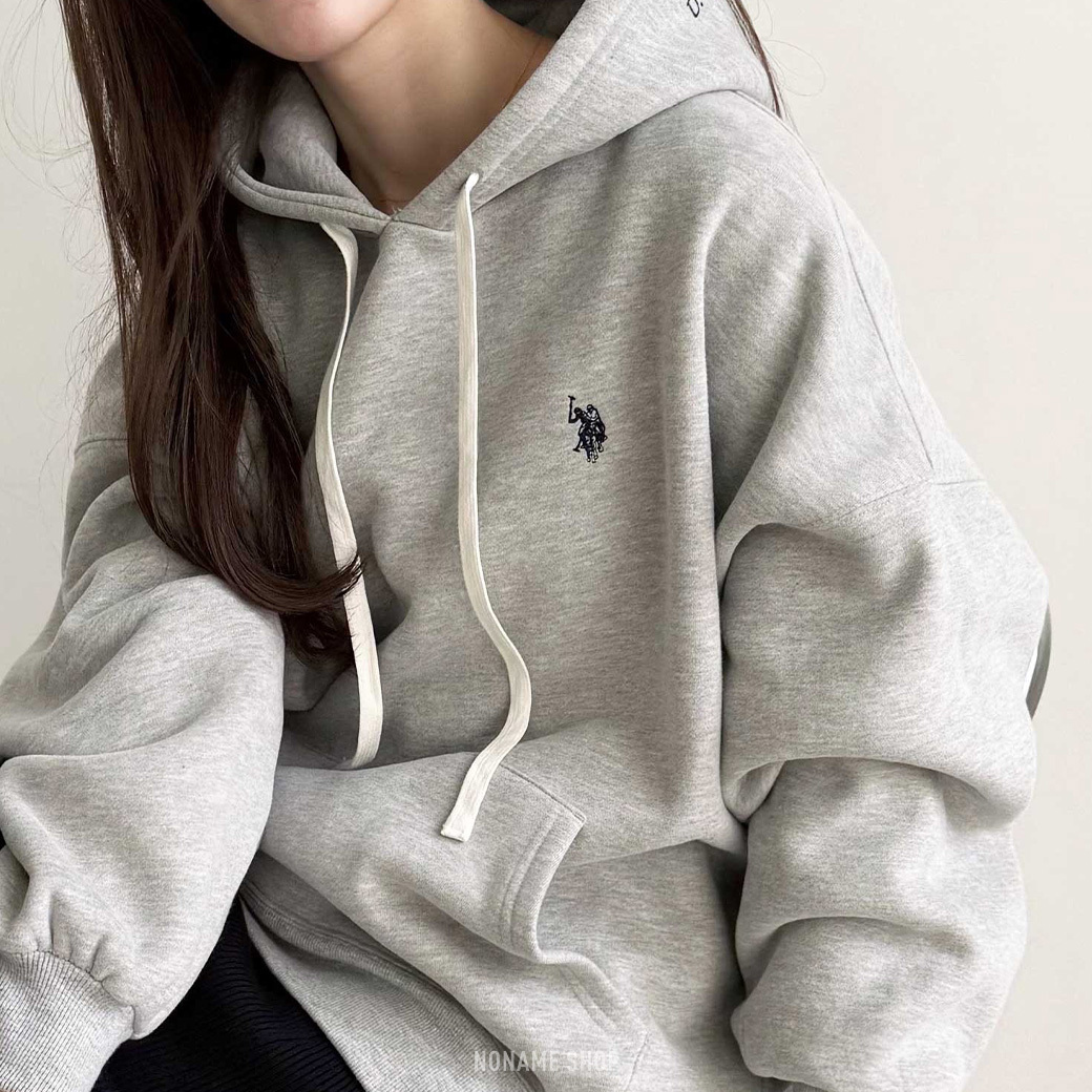 U.S.POLO ASSN. X GEERA 聯名款 連帽 帽T 三色 (女款)