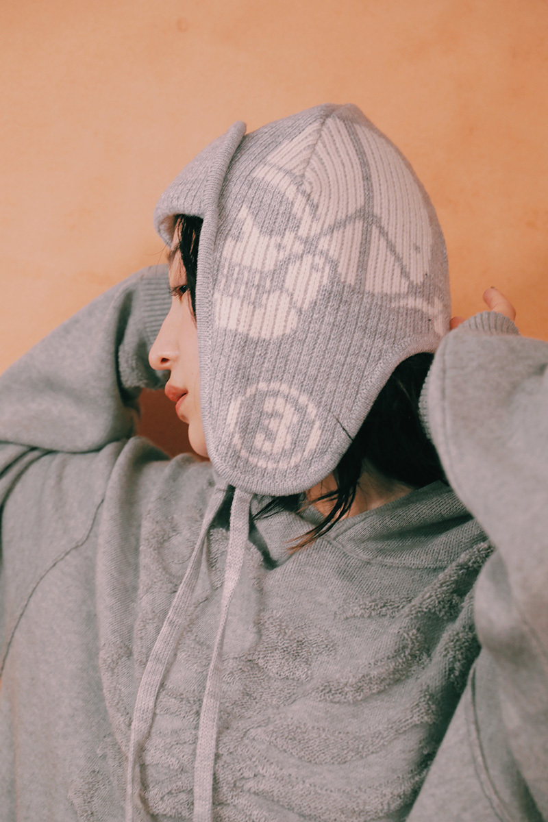 [D3C] Skullcap Balaclava Gray