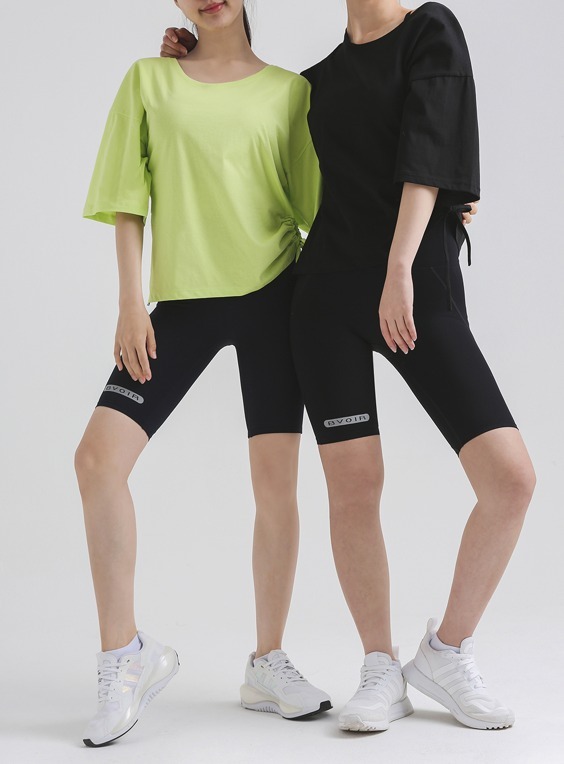 【直播】BVOIR LL1019190 褶皺短袖上衣 (FREE SIZE) (22-2-17)