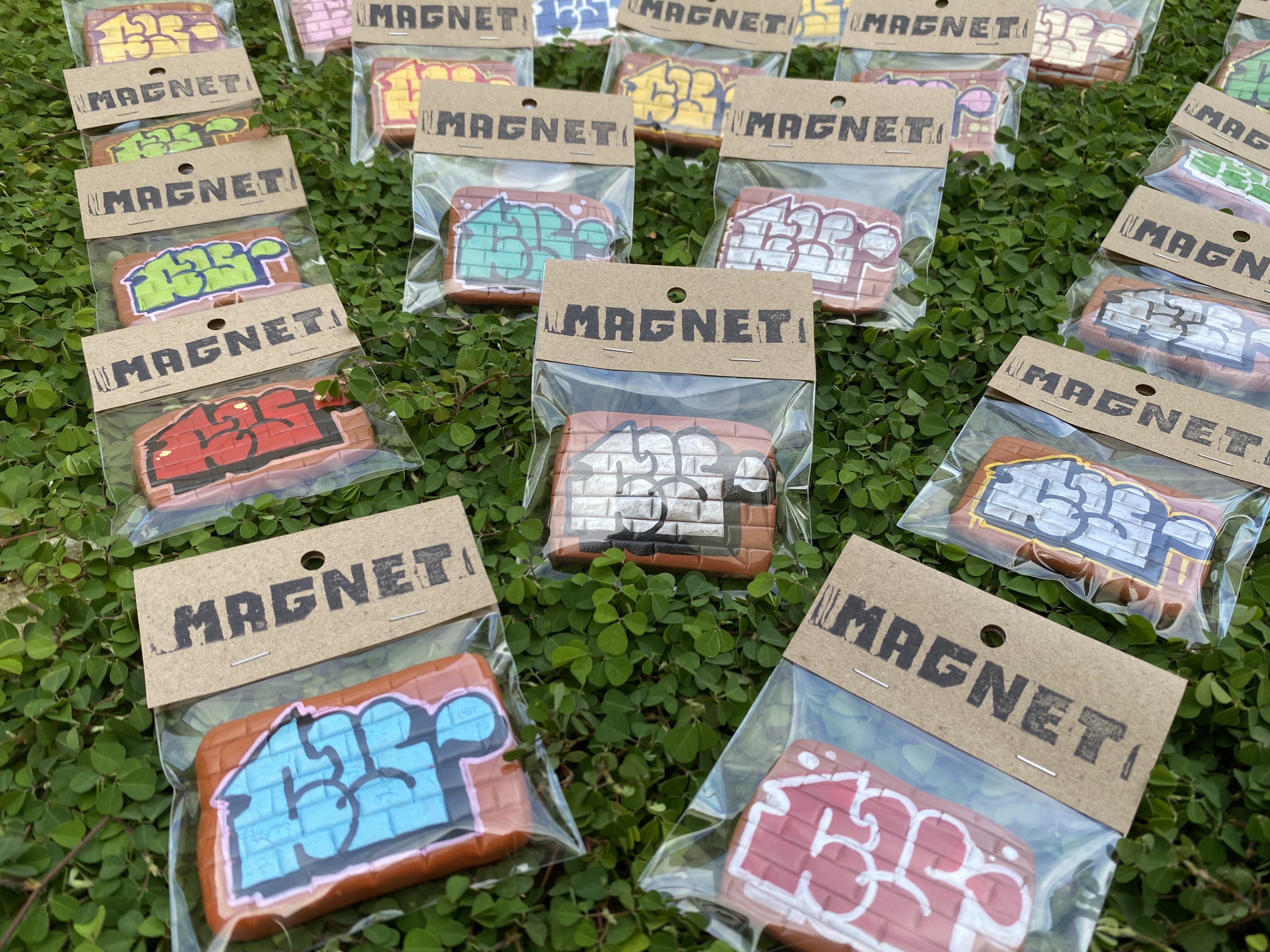 Crude Handmade Magnet