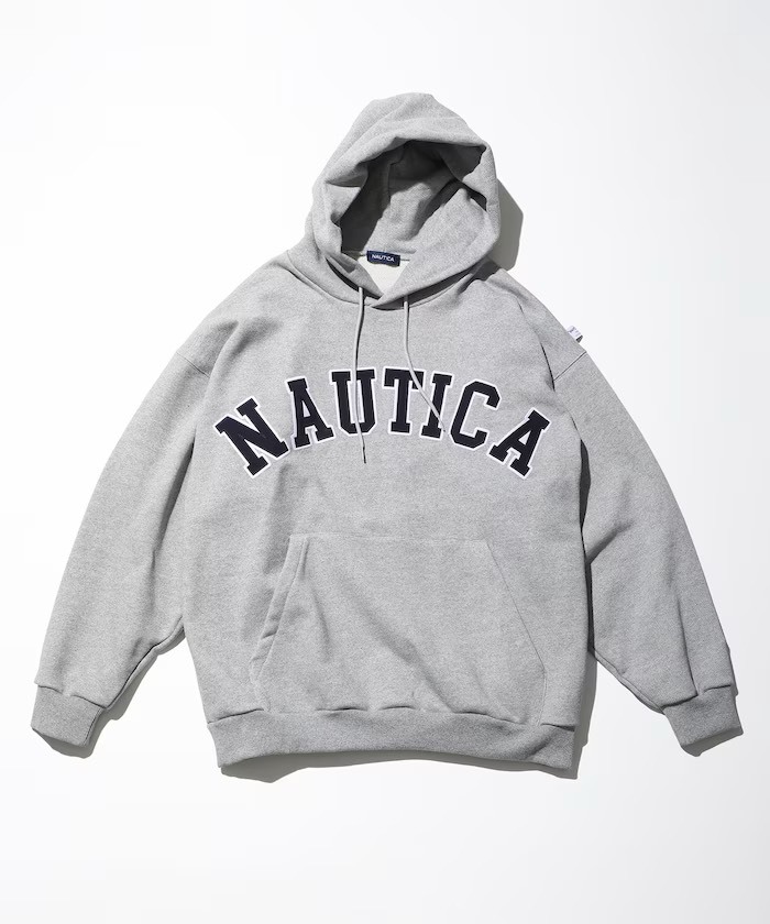 #現貨 日本限定 NAUTICA 拱形徽標連帽衫 三色