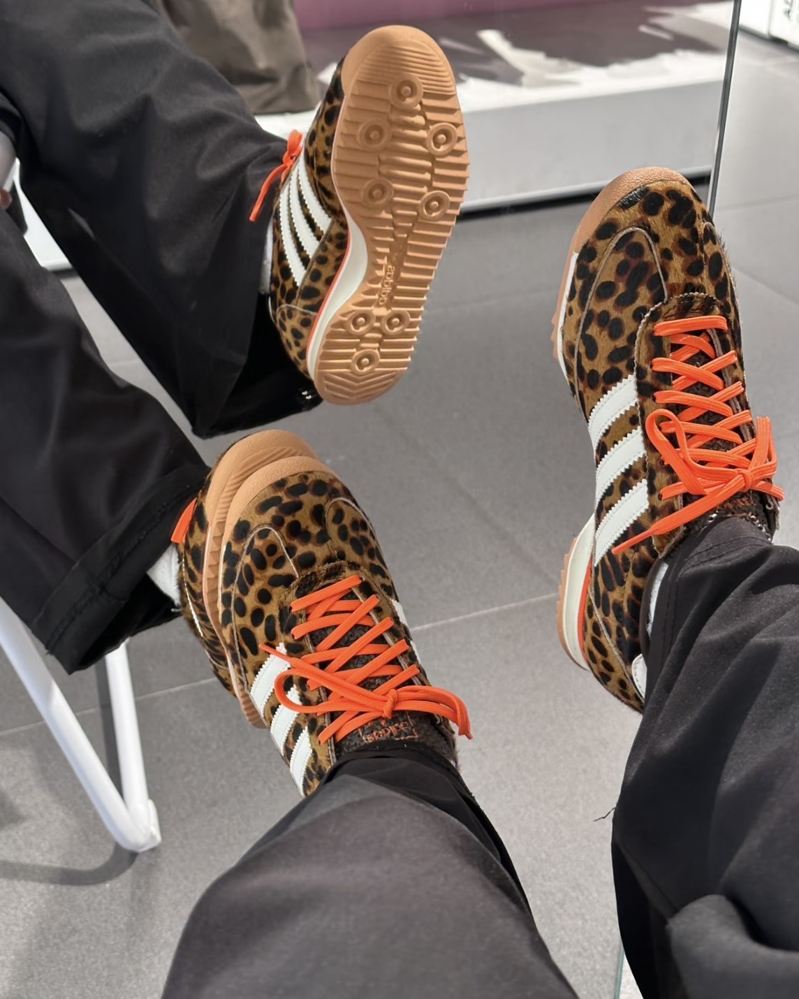 Adidas Originals SL 72 OG Leopard Print 豹紋 焦糖底