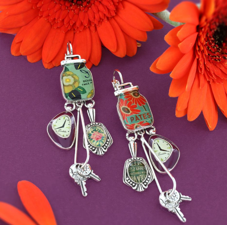 Taratata Living room Lever back earrings fantaisie - H24-05707-10M