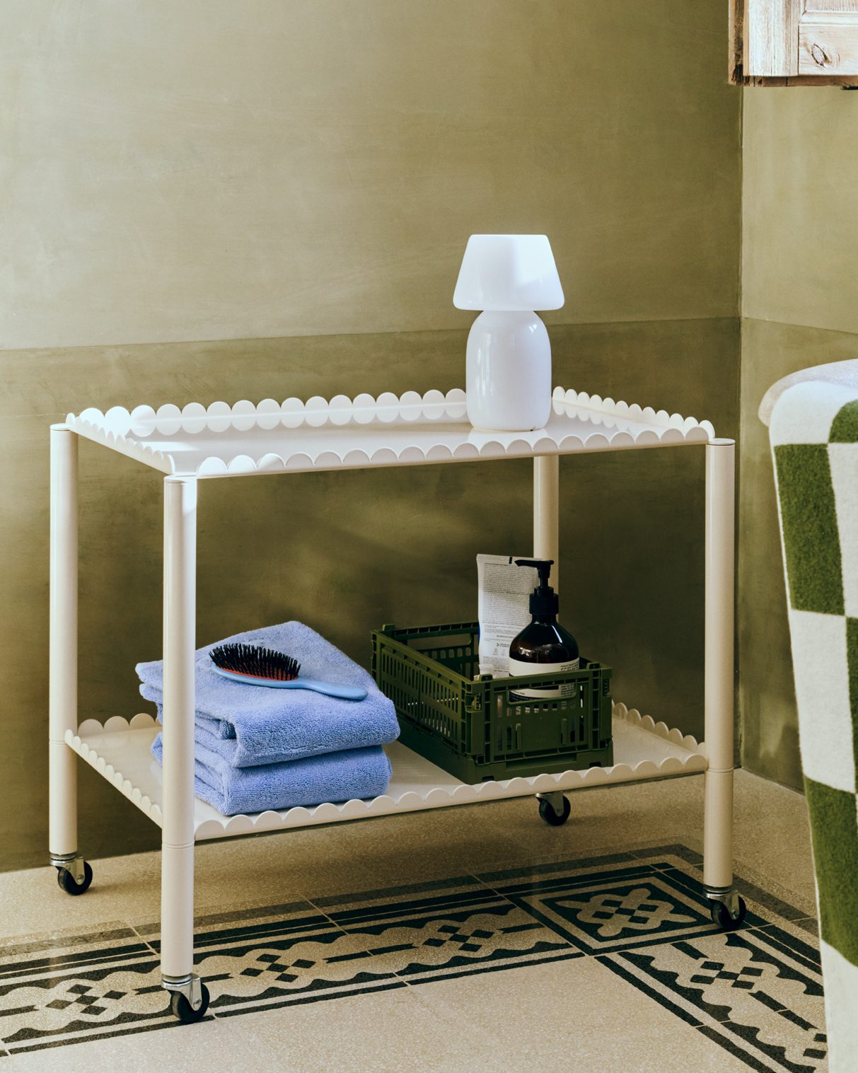 HAY小收納籃浴室搭配