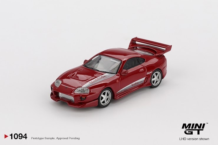 PO-$80 * MINI GT * 1:64 1094 Toyota Supra VeilSide Combat V-I Red RHD [OD45950]