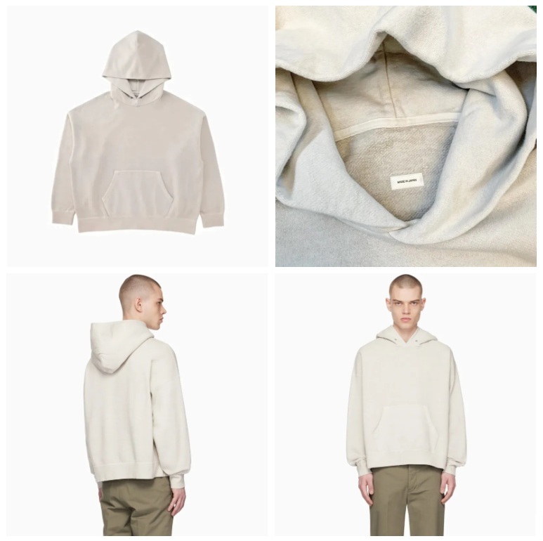 最後價格 LAST PRICE: VISVIM AMPLUS SB HOODIE P.O (U.D.) - OFF-WHITE OVERSIZED SIZE 1 IN STOCK NOW (現貨發售中)