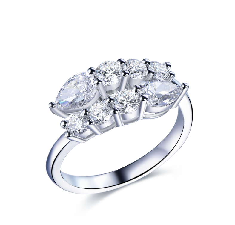 AP21 R6569 Pear Huggy Ring $380