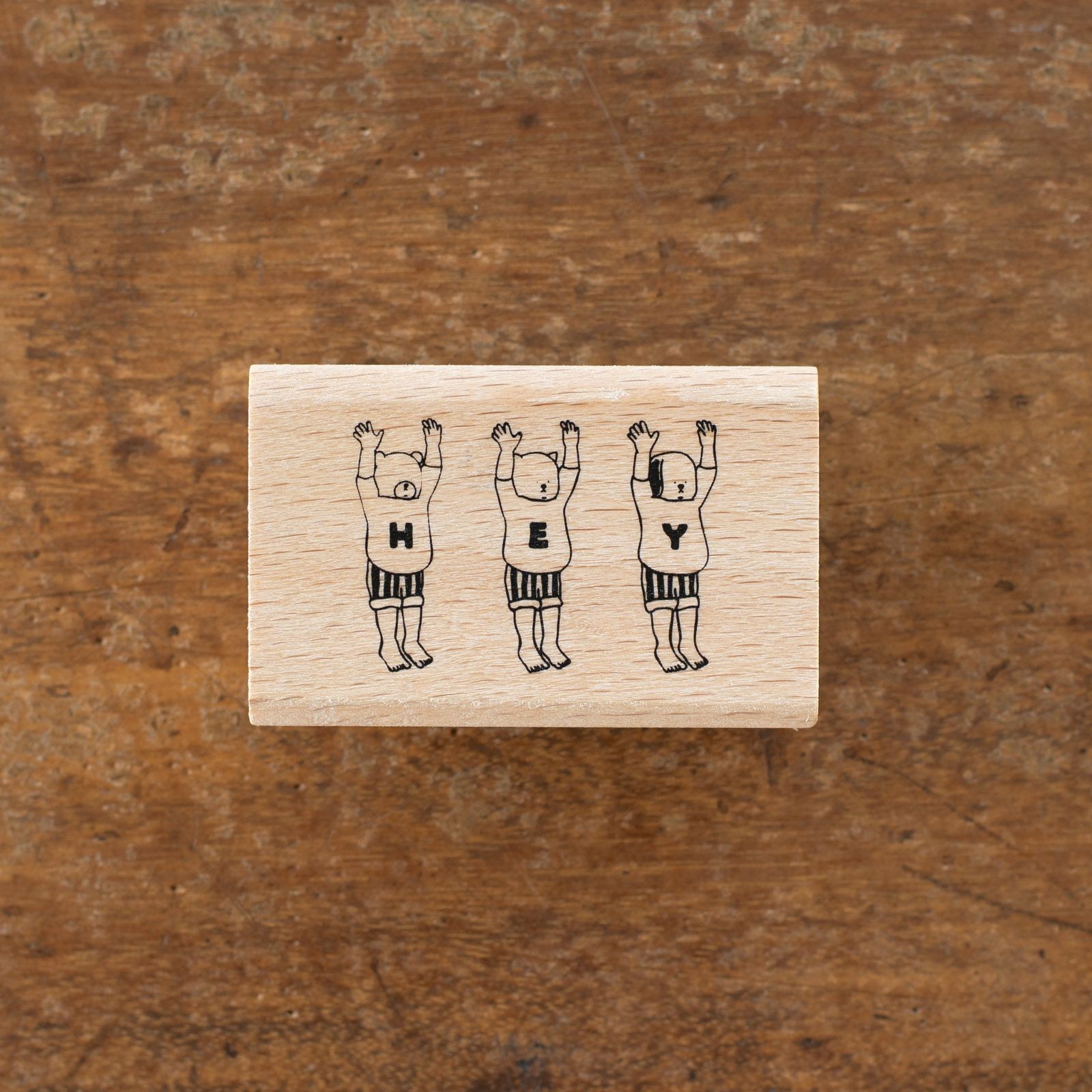 手紙社 × yuichi｜「HEY」木頭章/ 手紙社 / JAPAN