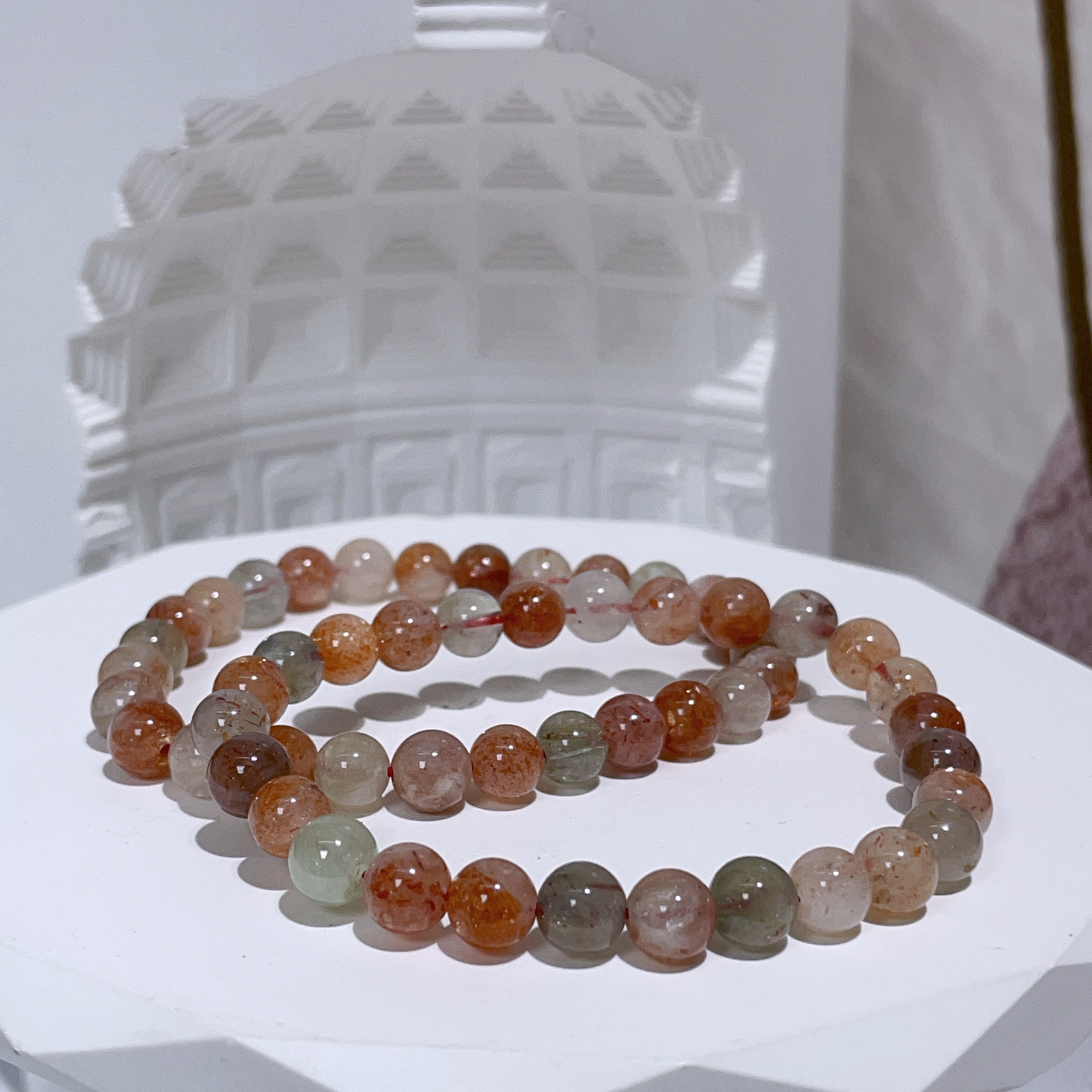 白水體阿魯沙手串 6mm