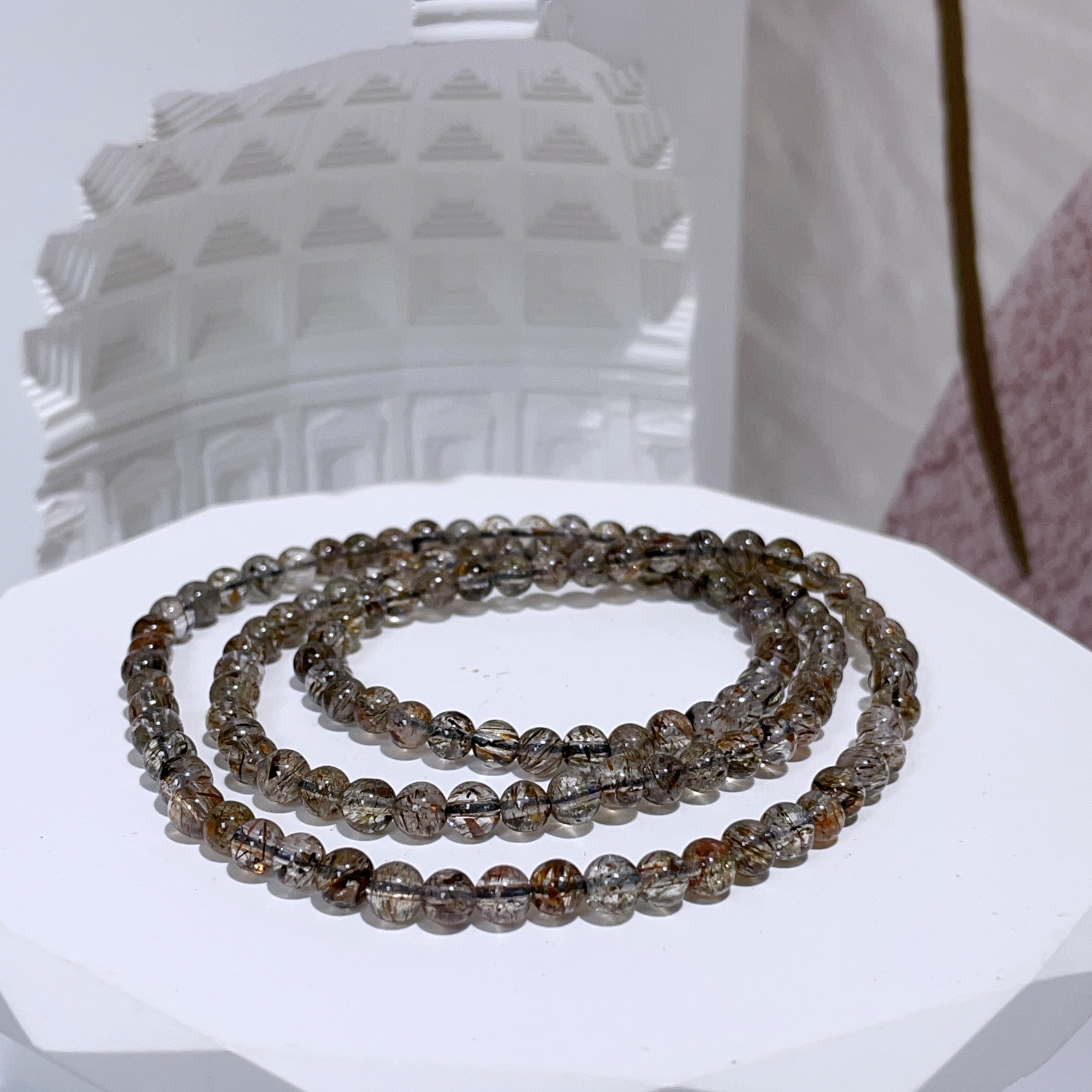 透閃黑金超三圈 4mm+