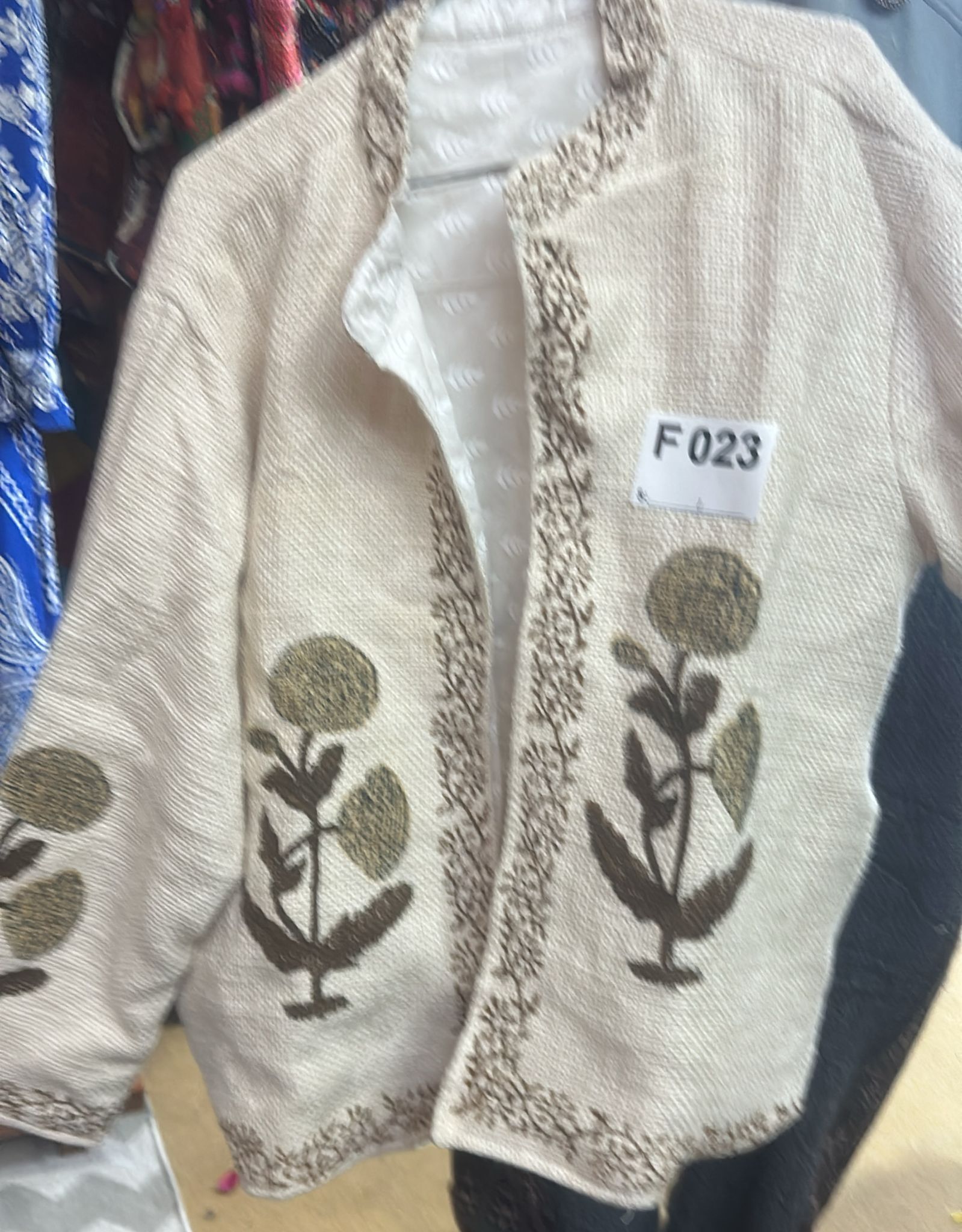 [訂貨] *印度直送 需約3星期到貨* Macrame 外套 F023 indialive (1020live)