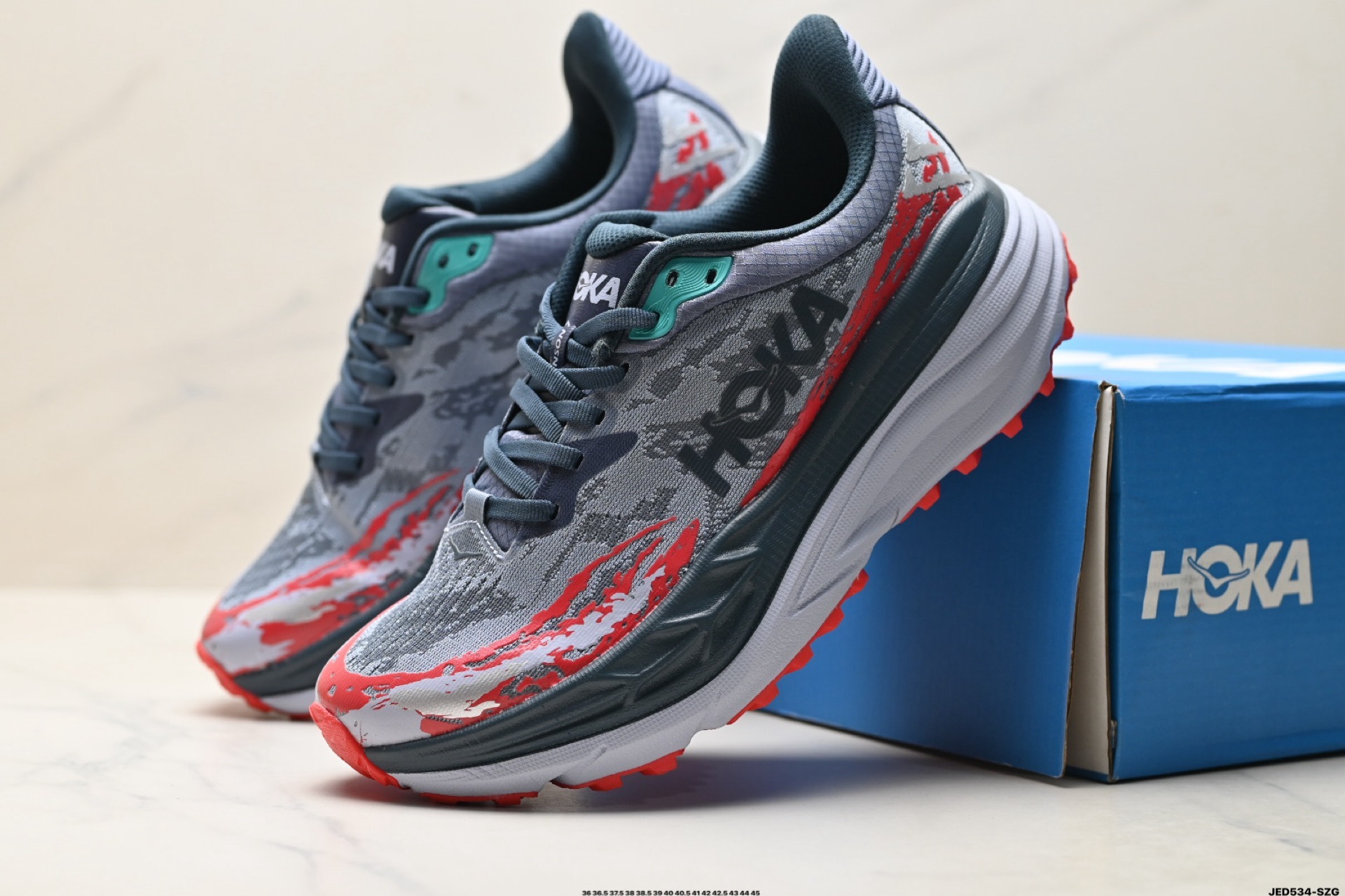 HOKA STlNSON 7越野跑鞋緩震穩定輕便舒適透氣男士專業訓練鞋緩震性能