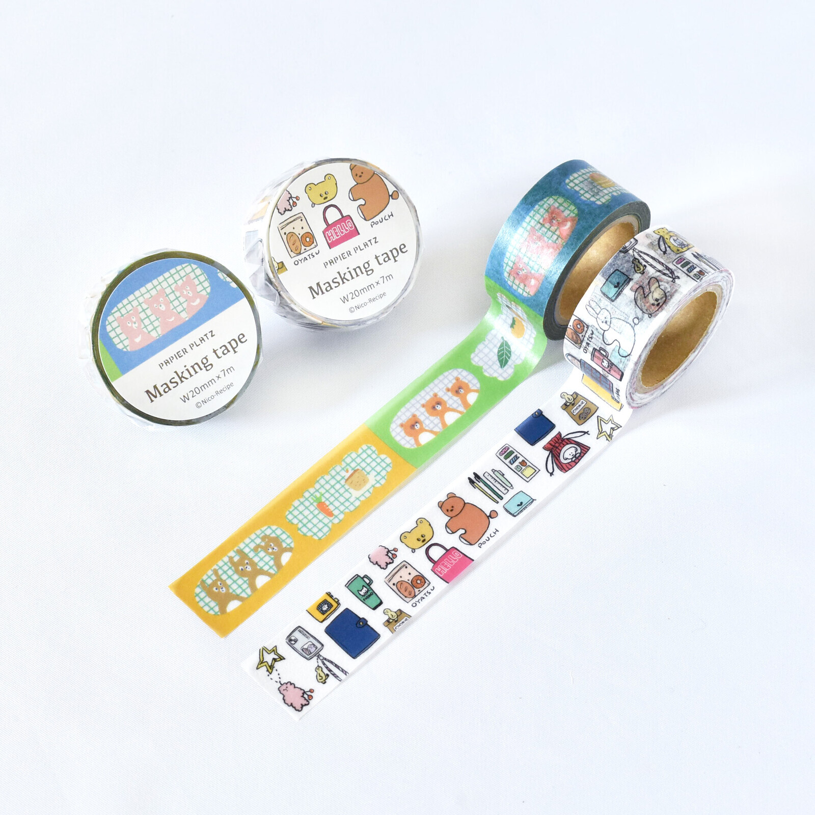 PAPIER PLATZ／Nico-Recip 紙膠帶