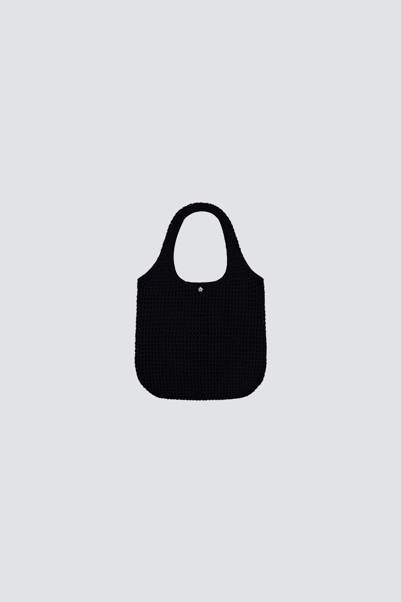 HANA Woven Shoulder Bag｜Black｜Hong Kong Original Design