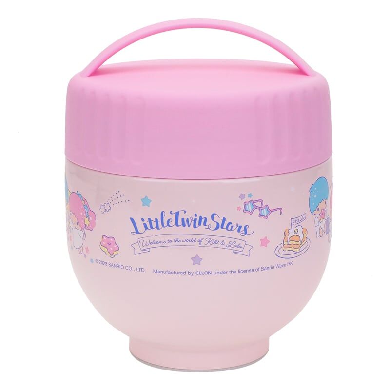 Little Twin Stars 不銹鋼真空保溫壺連湯匙 680ml 9-7996-1