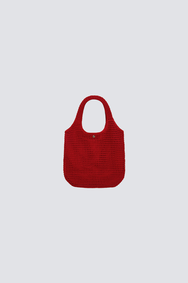 HANA Woven Shoulder Bag｜Red｜Hong Kong Original Design
