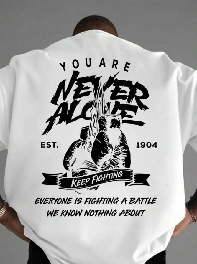 KADMAX大尺碼-拳擊手套短袖TEE〈KSMS2568〉