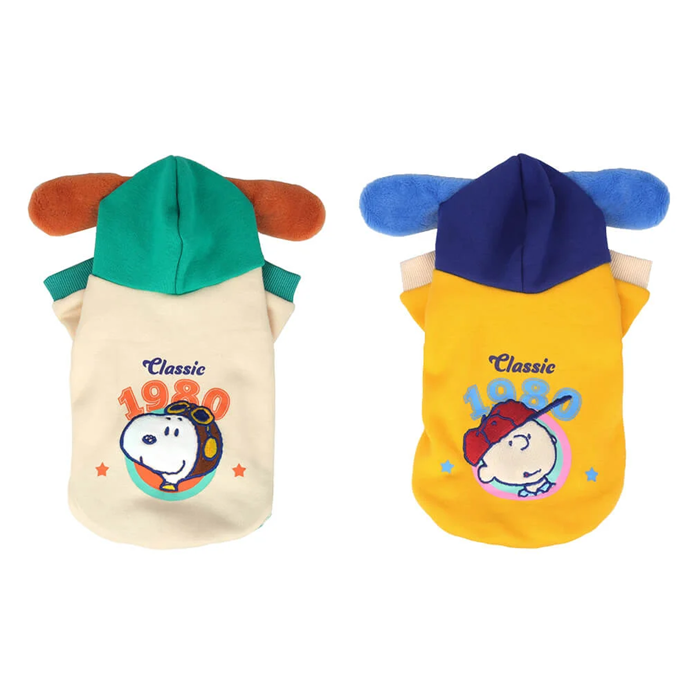 Parisdog - 史努比1980經典撞色帽T