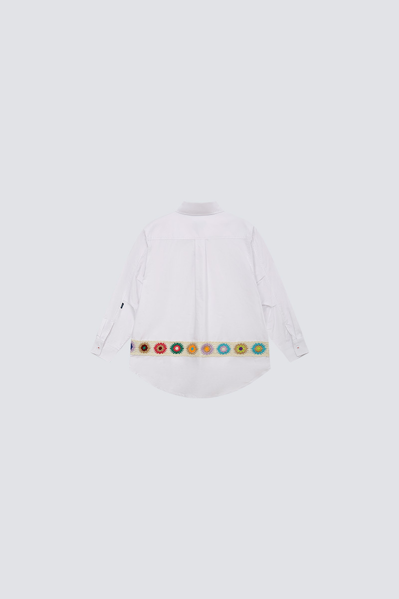 HANA Oxford Shirt｜White｜Hong Kong Original Design