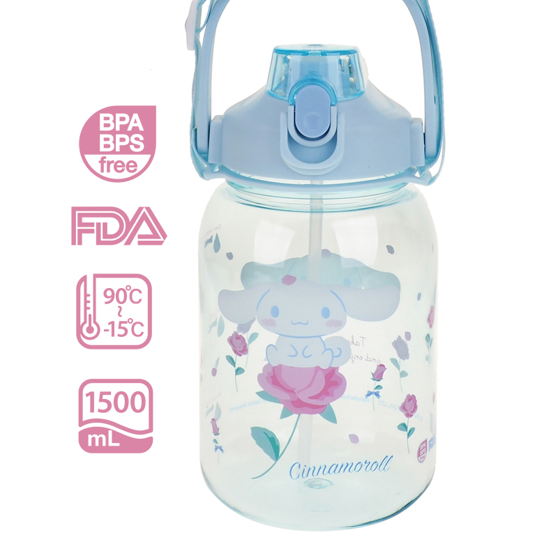Cinnamoroll 1500ml BPA & BPS Free 超大容量兩用膠水樽 9-8228-3