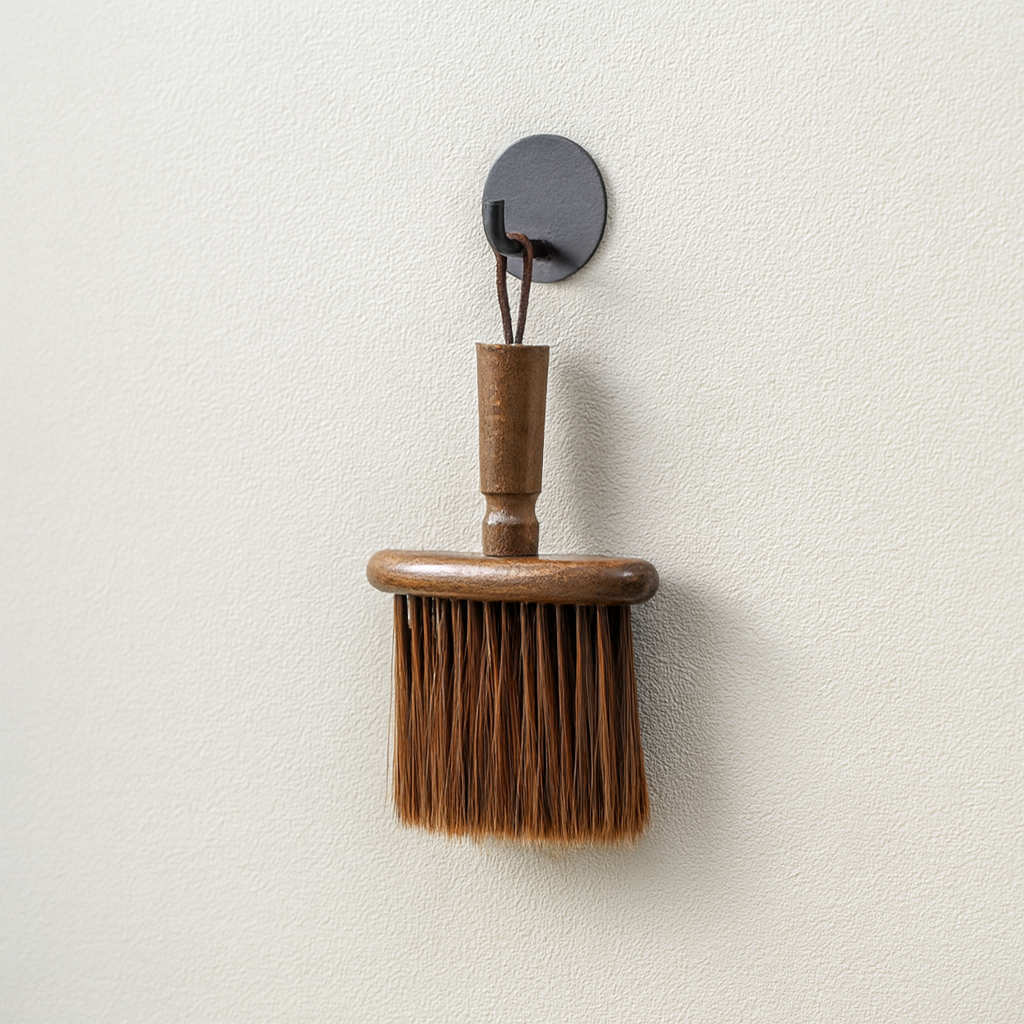 【綠印生活】縫隙清潔刷 - 胡桃木