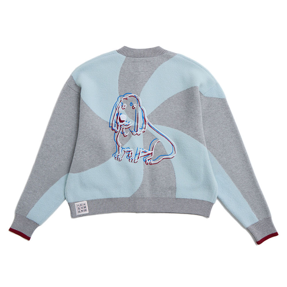 [The Pooch] Where's my Dog Dachshund Cardigan Blue