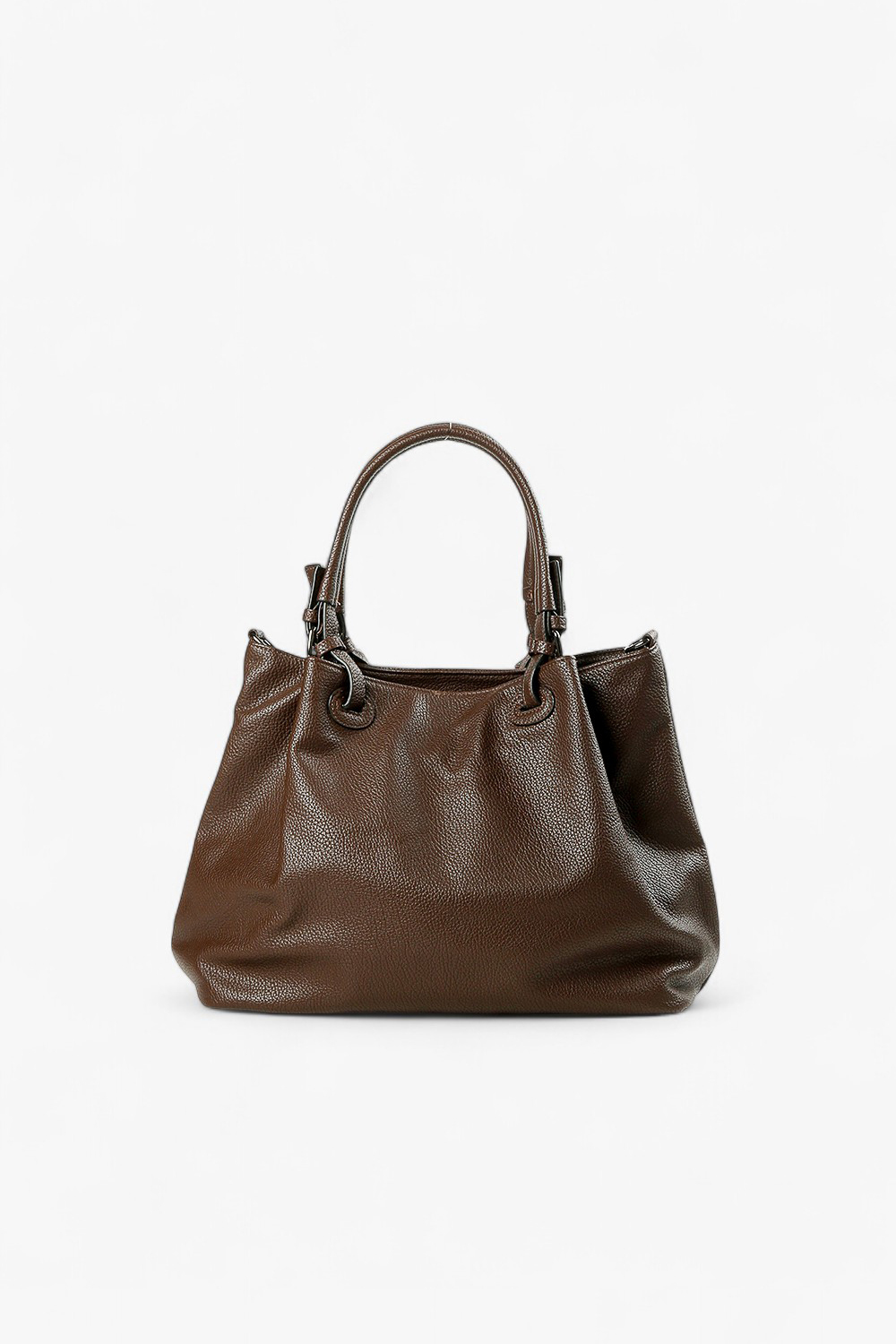 HEX 仿真皮大托特包 咖啡