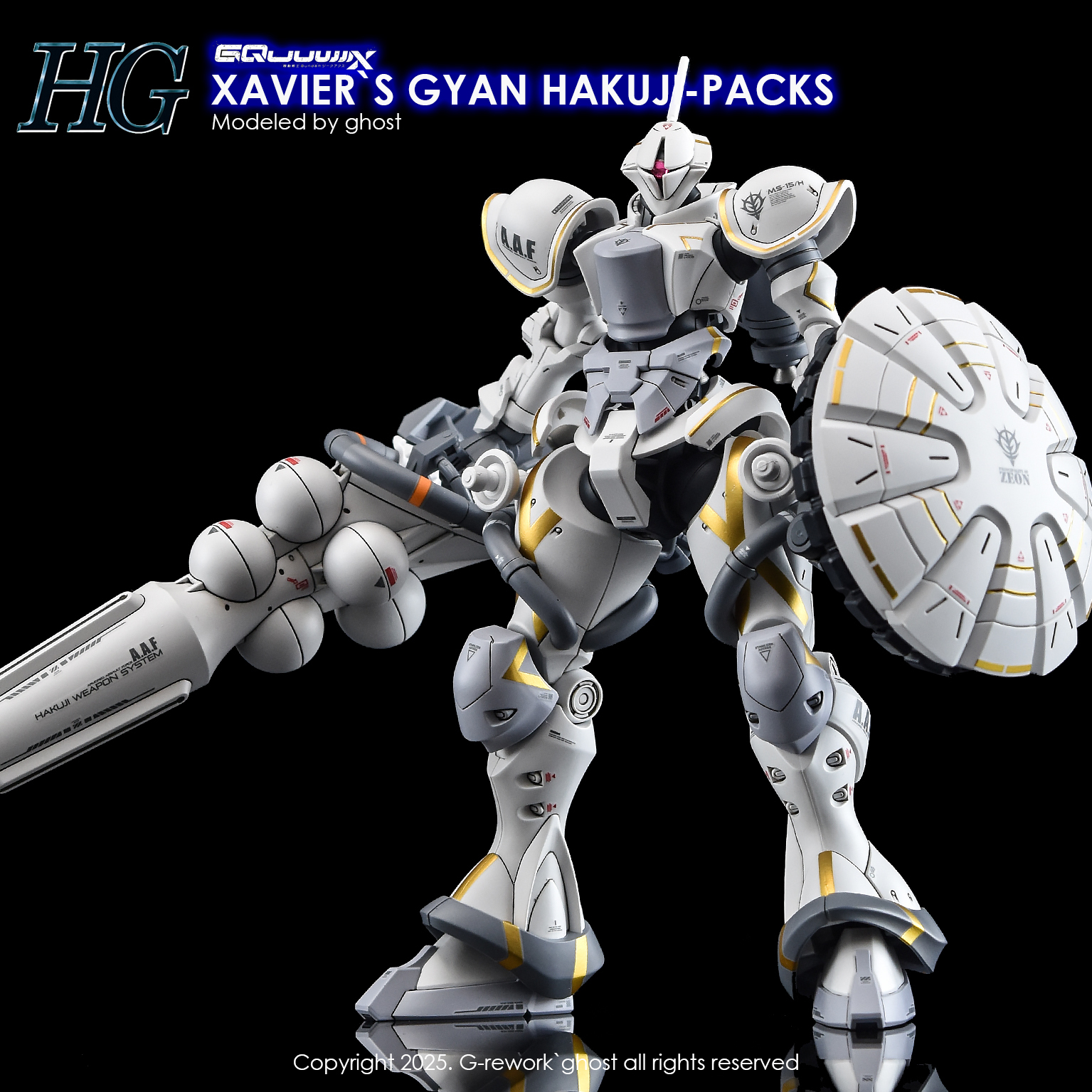 [HG] [GQ] XAVIER`S GYAN HAKUJI-PACKS