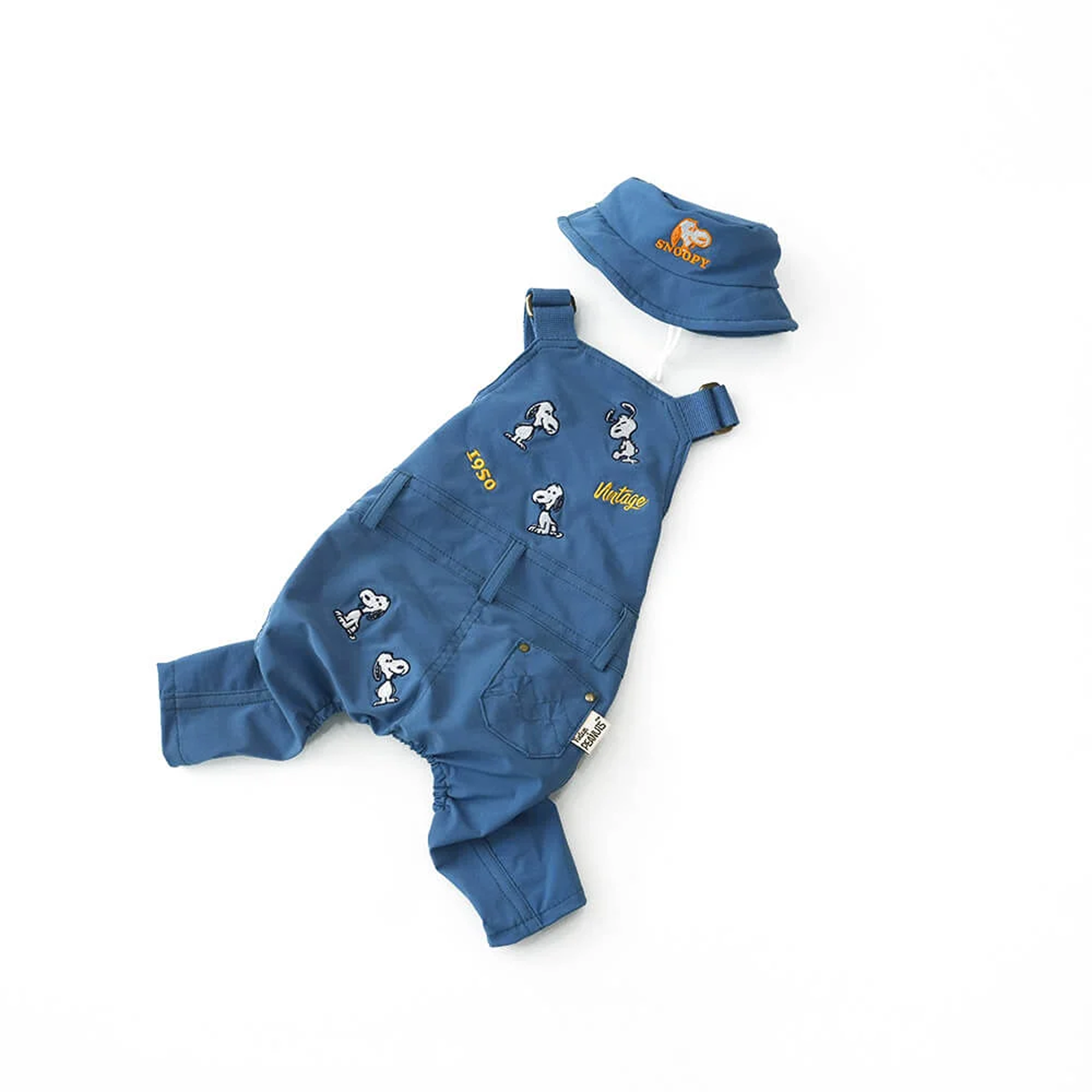 Parisdog - 史努比復古吊帶褲套裝