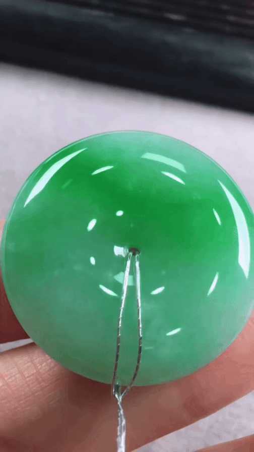 10732 翡翠平安扣 (30mm直徑)