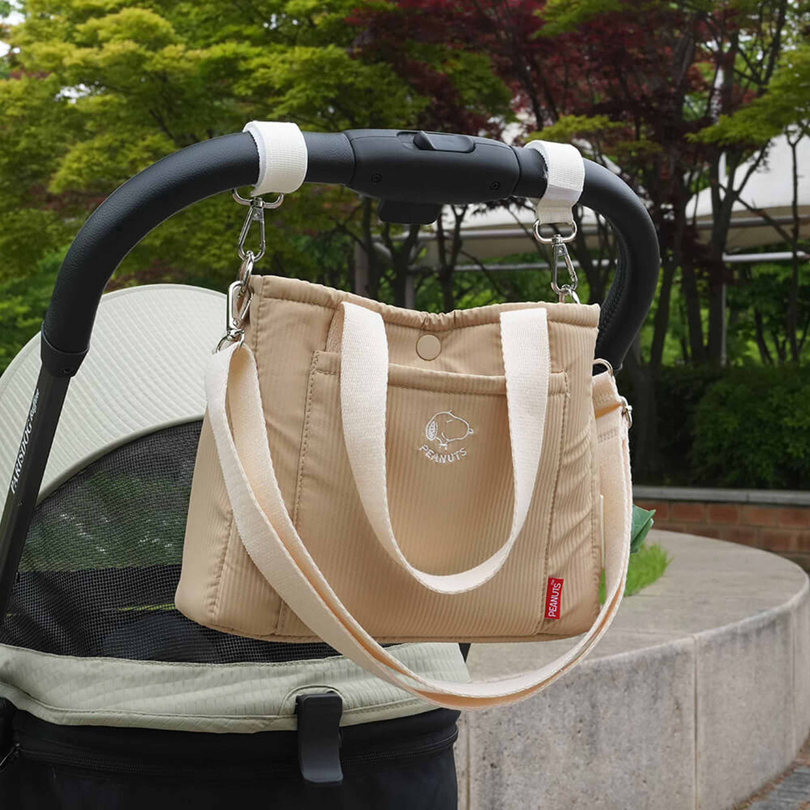 Parisdog - 史努比野餐推車掛袋