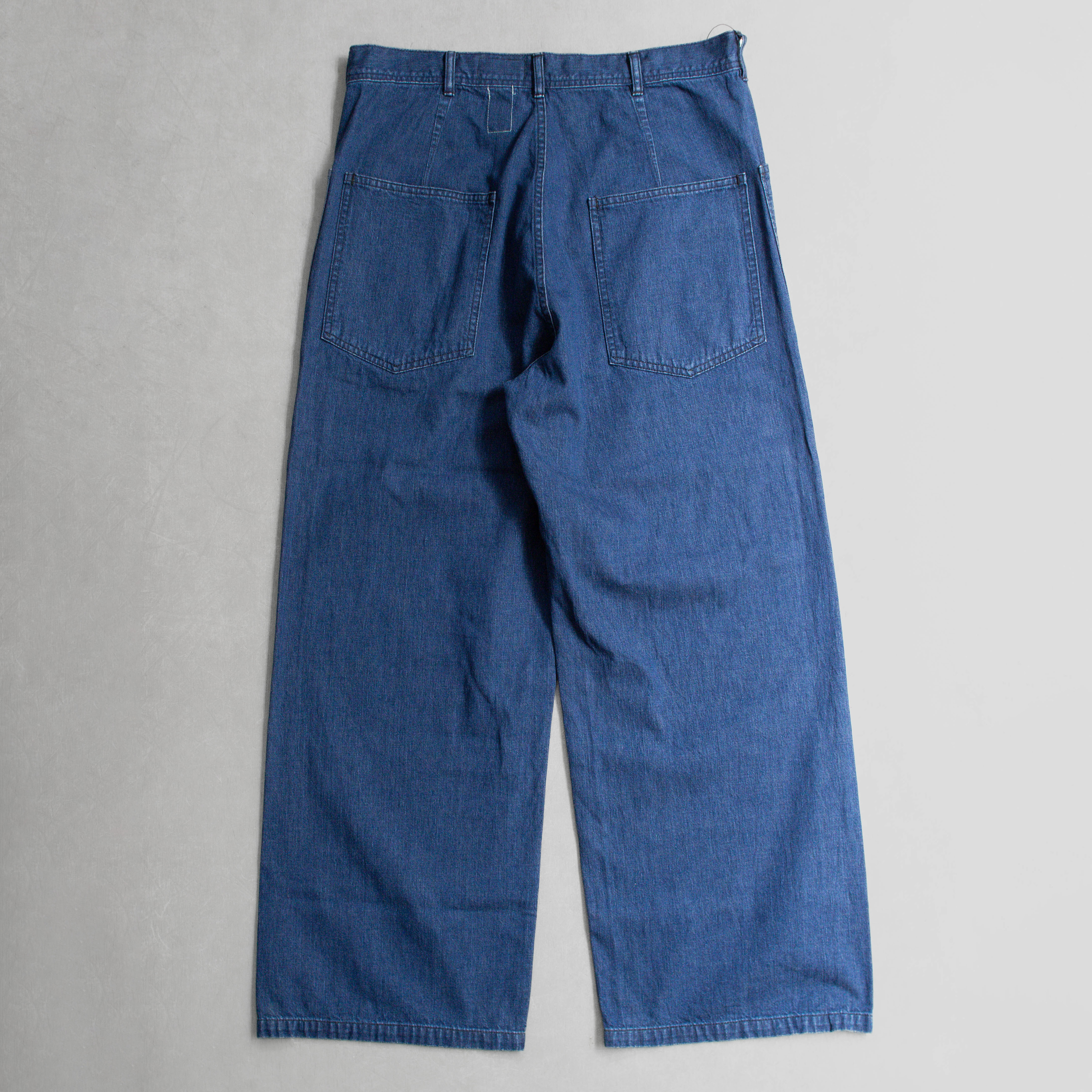 CORONA UTILITY UTILITY NAVY SLACKS 水洗 丹寧 海軍 工作 長褲