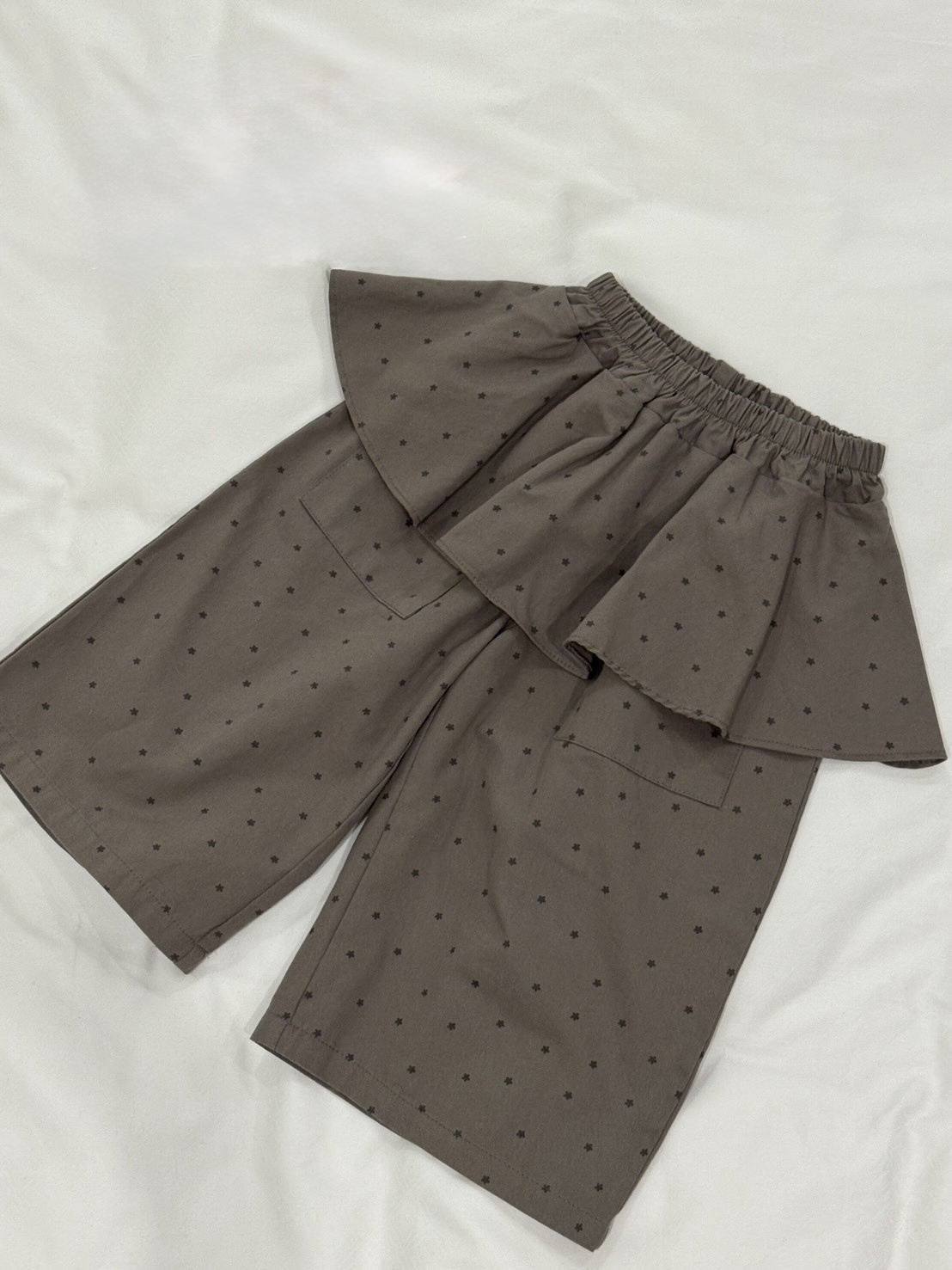 A03291星星屁簾九分褲