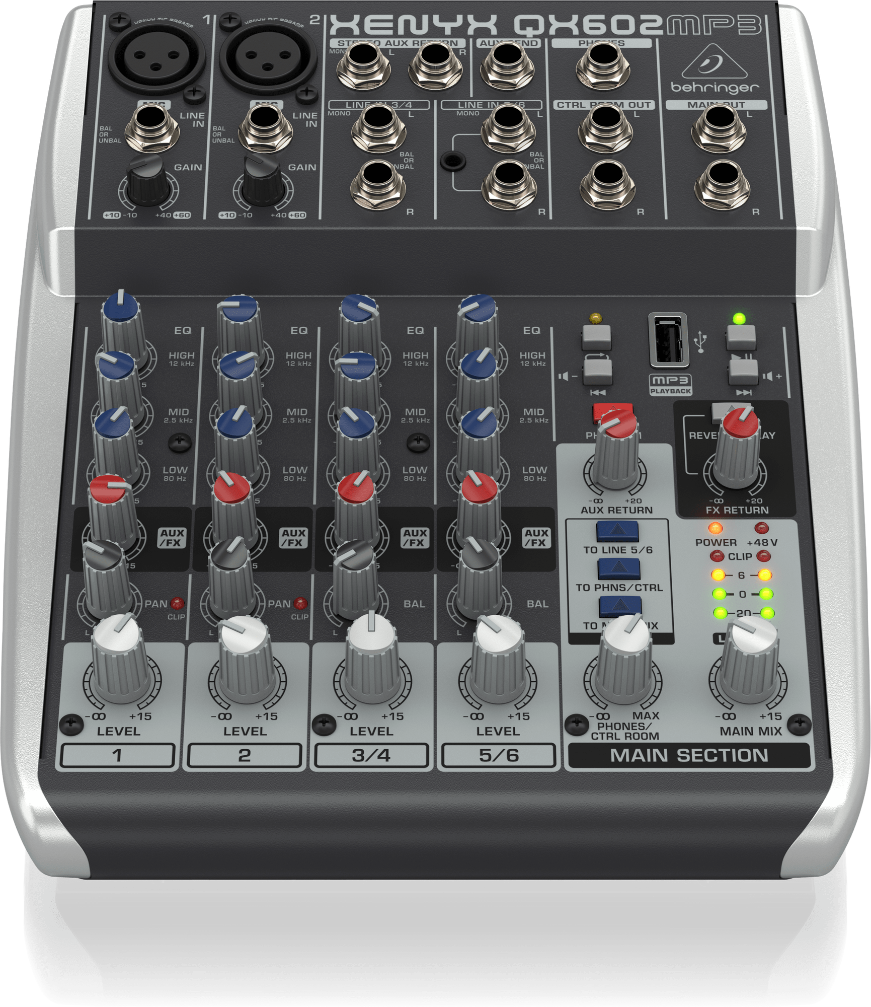 Behringer XENYX QX602MP3
