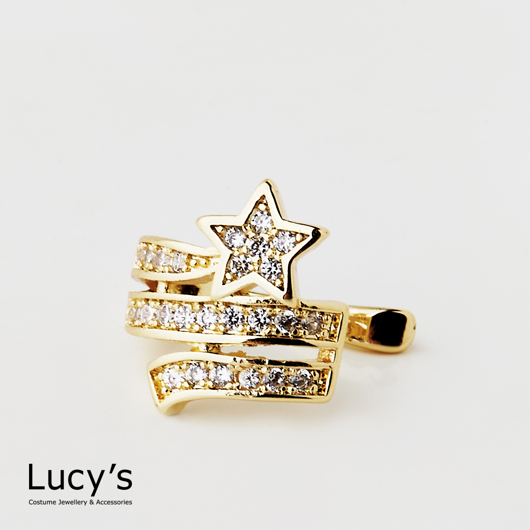 閃耀星流轉 耳骨夾 (二色) (121306/121307)