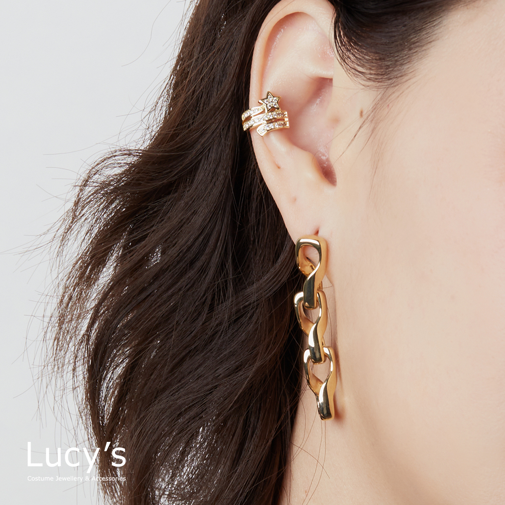 閃耀星流轉 耳骨夾 (二色) (121306/121307)