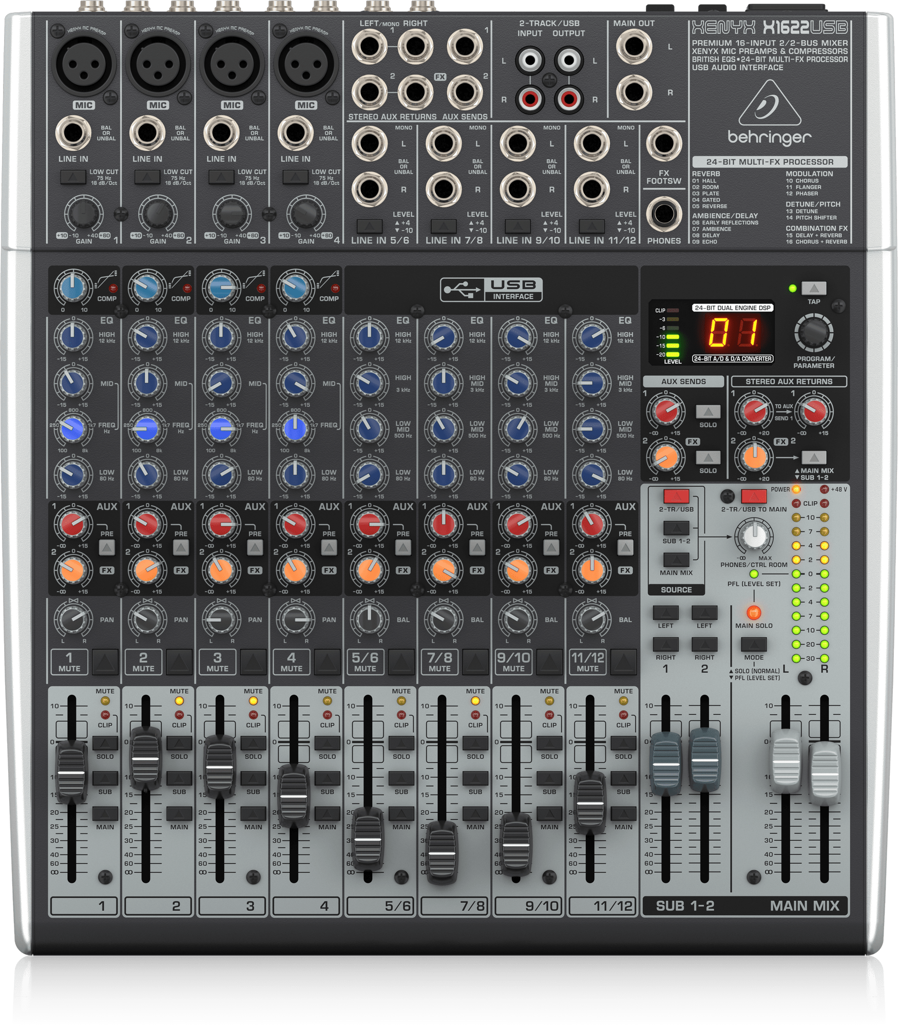 Behringer XENYX X1622USB
