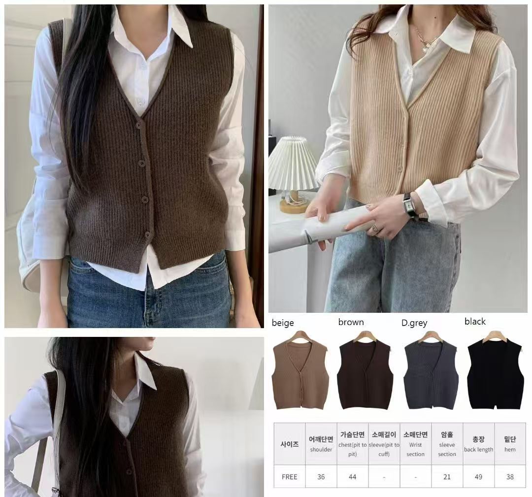 SJ27J 針織小背心