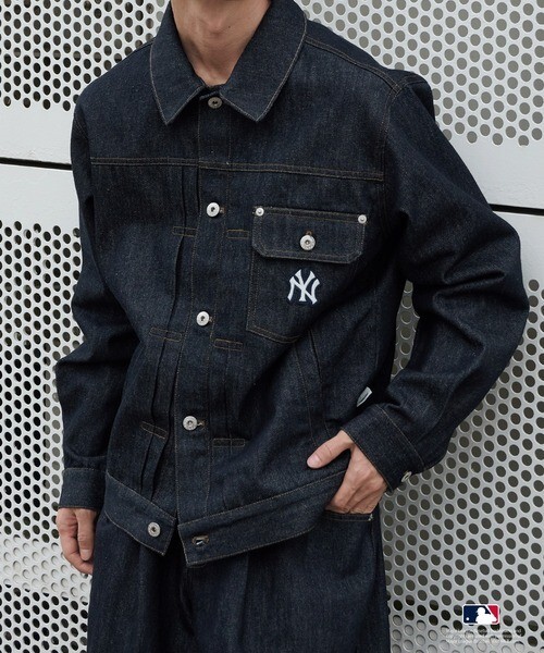 iSNEAKERS｜<限量發售>Perushu × MLB 2025 秋冬系列 單寧外套/彎刀褲