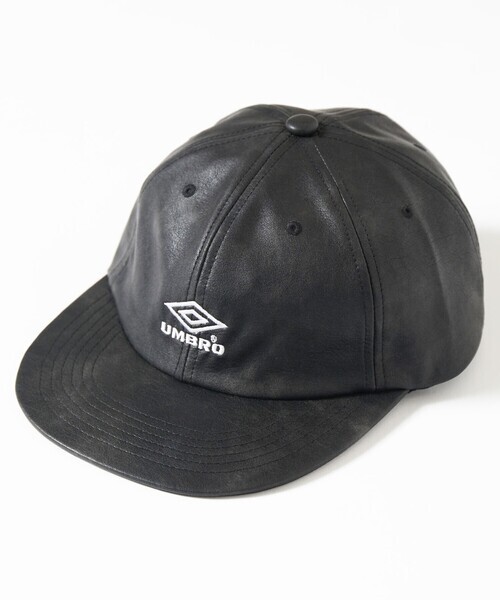 UMBRO / SP LEATHERETTE Flat Visor 6Panel Cap