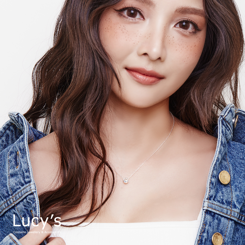 925純銀 微光鏤空球 項鍊 (二色) (124312/124313)