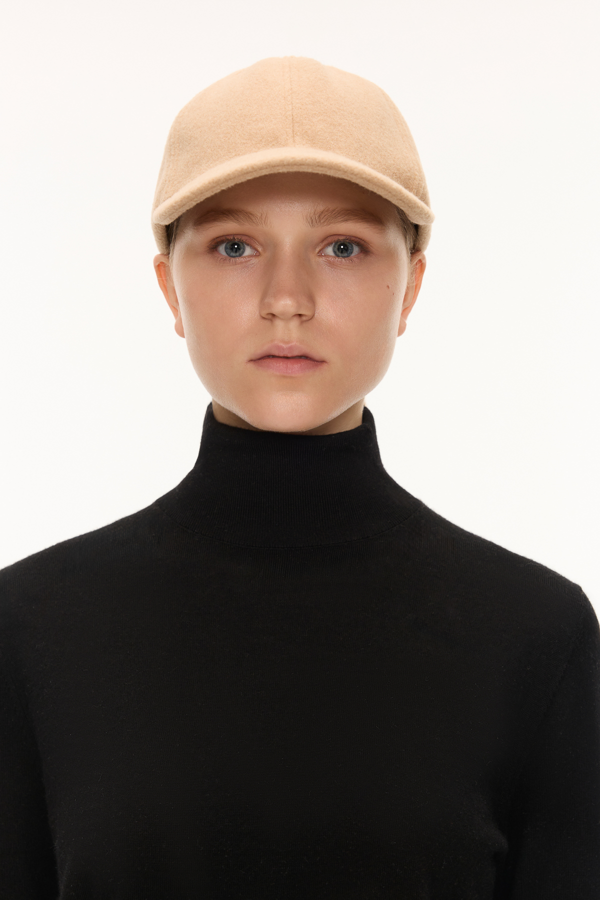 BRUSH絨毛棒球帽（卡其）