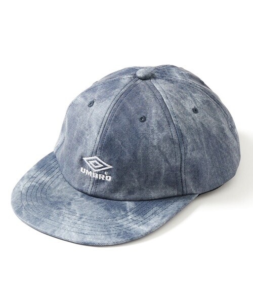 UMBRO / LEATHERETTE Print Flat Visor 6Panel Cap