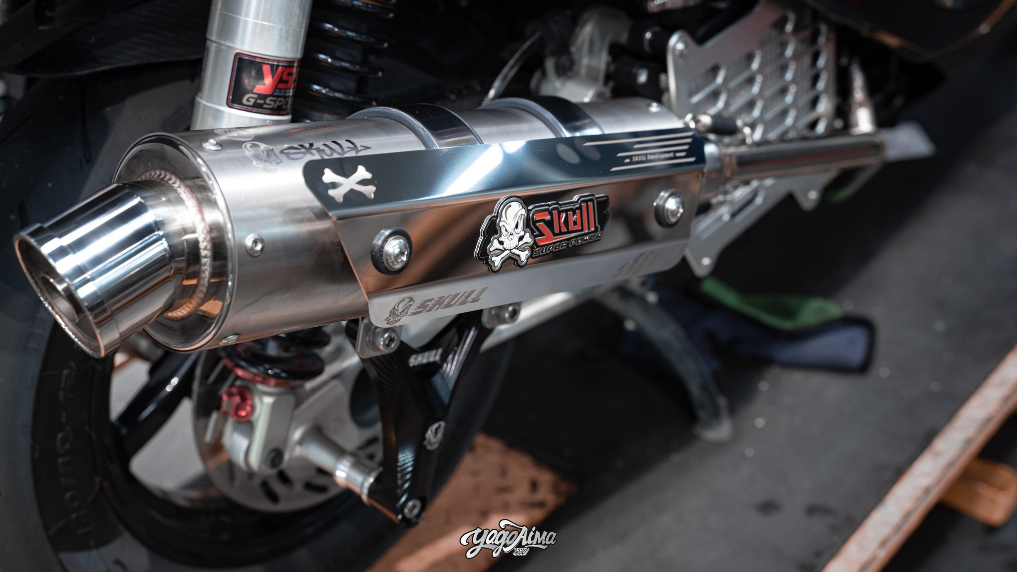 亞杰 合格鈦PL1 排氣管